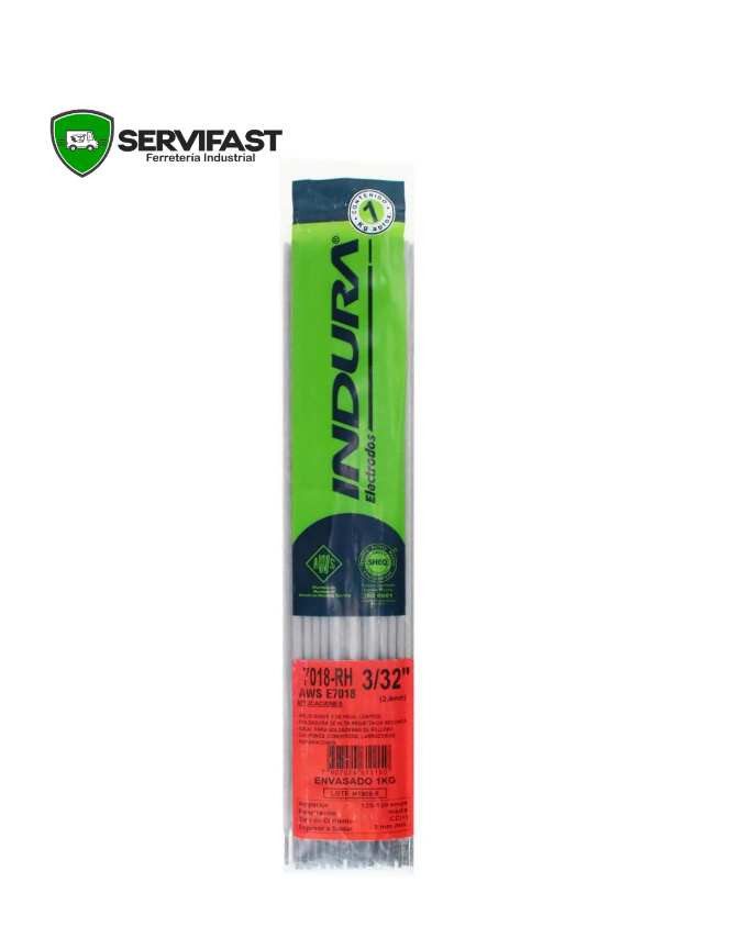 SOLDADURA INDURA 7018-RH 3/32 - Imagen 2